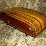 Single Drawer Jewelry Chest
Zebrawood, Bloodwood, Cumaru